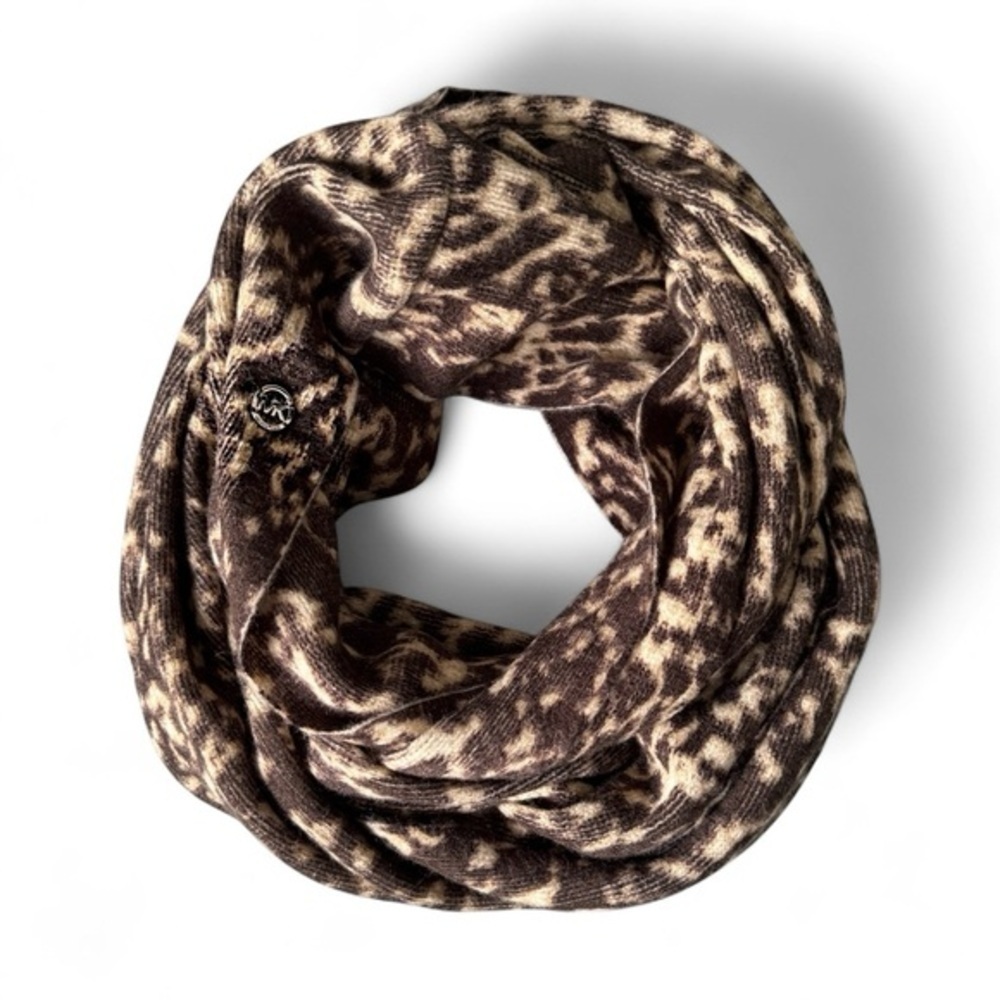 Michael Michael Kors ROCHELLE Animal Print Fall Winter Infinity Scarf